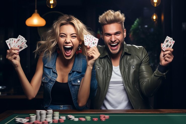 Pengguna membaca syarat bonus harian dengan teliti